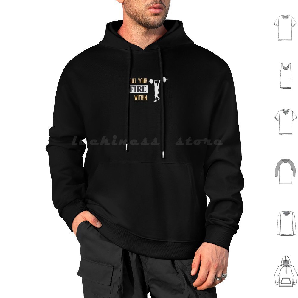 Fuel Your Fire Within Hoodie C - Fuel Fitness & Nutrition Oakbank Photos review and price