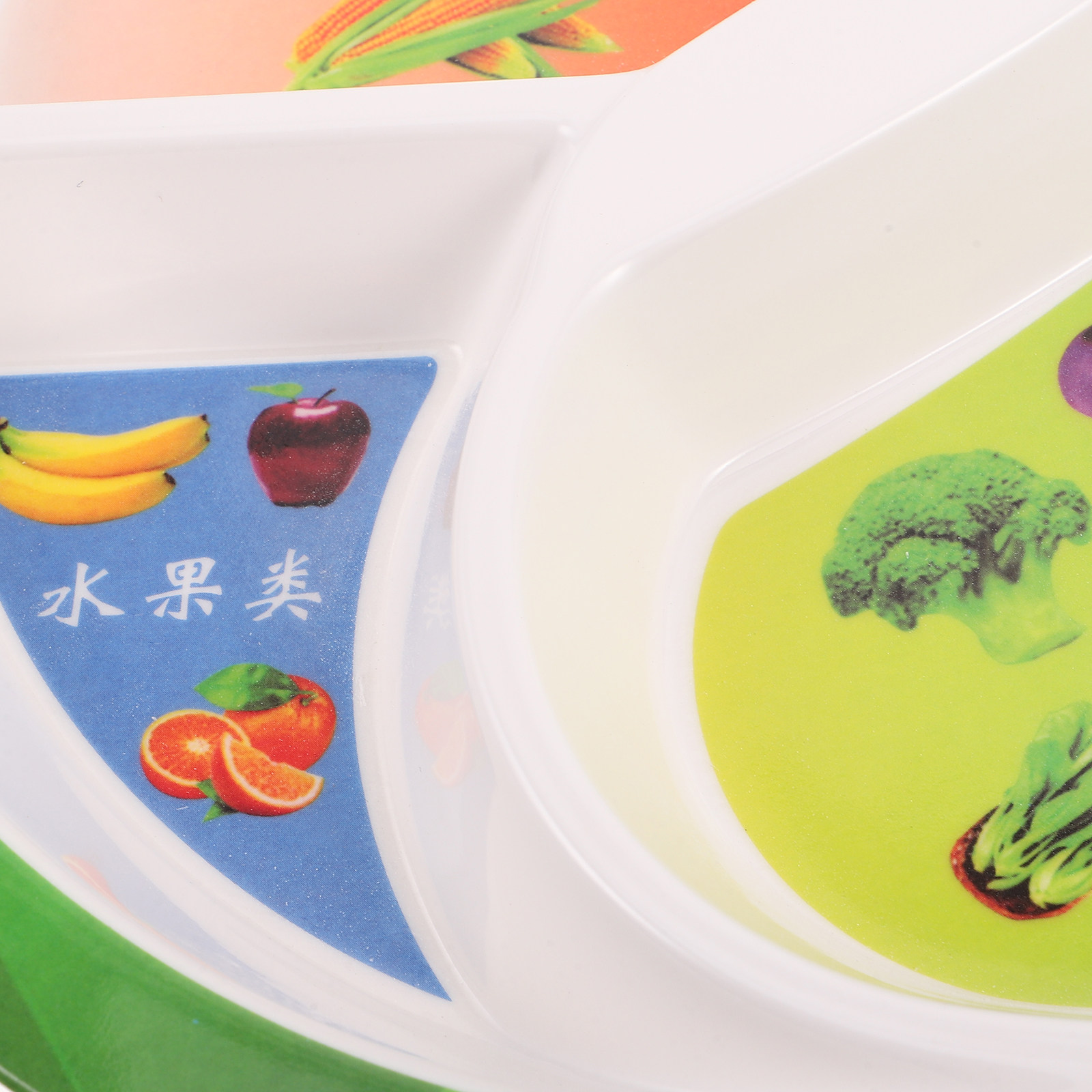4 Section Adult Divided Plate  - Nutrition & Fitness Hub Photos review and price