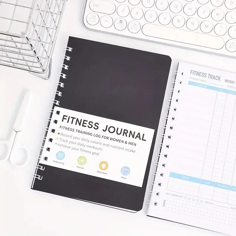 Spiral Notebook Daily Exercise - Nutrition Fitness Plan review and price