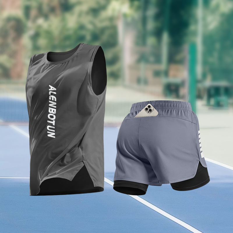 Men Running Sports Set Summer  - Fitness & Nutrition Lab Zapopan review and price
