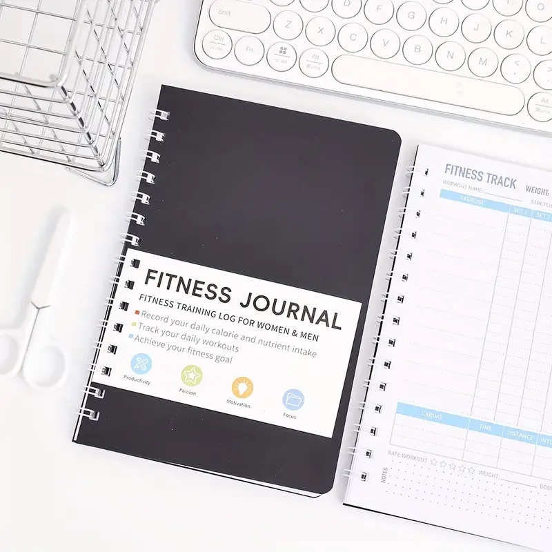 Fitness Journal Notebook Daily - Nutrition Fitness Plan review and price